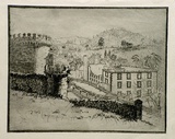 Artist: Bull, Norma C. | Title: Port Arthur. | Date: 1937-38 | Technique: etching and aquatint, printed in black ink with plate, from one plate