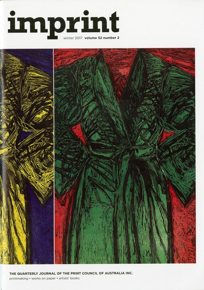 Artist: b'PRINT COUNCIL OF AUSTRALIA' | Title: b'Periodical | Imprint. Melbourne: Print Council of Australia, vol. 52, no.2, 2017.' | Date: 2017 Artist: b'PRINT COUNCIL OF AUSTRALIA' | Title: b'Periodical | Imprint. Melbourne: Print Council of Australia, vol. 52, no.2, 2017.' | Date: 2017