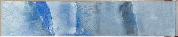 Artist: b'SCHMEISSER, Jorg' | Title: b'My first little book from the voyage to the ice on the Aurora Australis.' | Date: 1999 | Technique: b'engraving, printed in blue ink, from multiple polycarbonate sheets; watercolour, gouache and pencil' | Copyright: b'\xc2\xa9 J\xc3\xb6rg Schmeisser' Artist: b'SCHMEISSER, Jorg' | Title: b'My first little book from the voyage to the ice on the Aurora Australis.' | Date: 1999 | Technique: b'engraving, printed in blue ink, from multiple polycarbonate sheets; watercolour, gouache and pencil' | Copyright: b'\xc2\xa9 J\xc3\xb6rg Schmeisser'