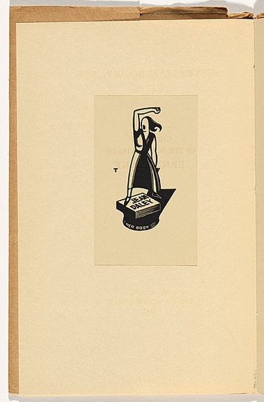 Artist: b'Thake, Eric.' | Title: b'Bookplate: Jean Daley.' | Date: 1942 | Technique: b'engraved-metal, printed in black ink, from one block' Artist: b'Thake, Eric.' | Title: b'Bookplate: Jean Daley.' | Date: 1942 | Technique: b'engraved-metal, printed in black ink, from one block'