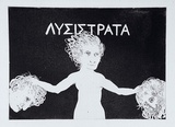 Artist: BOYD, Arthur | Title: Lysistrata between the Athenian and Spartan (upper centre portion only). | Date: (1970) | Technique: etching and aquatint, printed in black ink, from one plate | Copyright: Reproduced with permission of Bundanon Trust