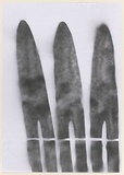 Artist: b'Azlan.' | Title: b'Osama.' | Date: 2003 | Technique: b'stencil, printed in black ink, from one stencil'
