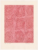 Artist: Lynch Napaltjarri, Valerie | Title: Untitled (1). | Date: 2007 | Technique: open-bite etching and aquatint with colour roll, printed in colour, from two plates