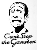 Artist: MAWSON, Matt | Title: Can't stop the Gunston | Date: c.1979 | Technique: screenprint