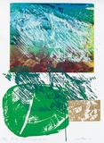 Artist: MEYER, Bill | Title: In The Beginning (was the void) | Date: 1974 | Technique: screenprint, printed in eight colours, from seven screens (indirect and direct stencils photo-image and hand cut) | Copyright: © Bill Meyer