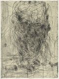 Artist: PARR, Mike | Title: not titled. | Date: 1995 | Technique: etching, printed in colour, from two plates