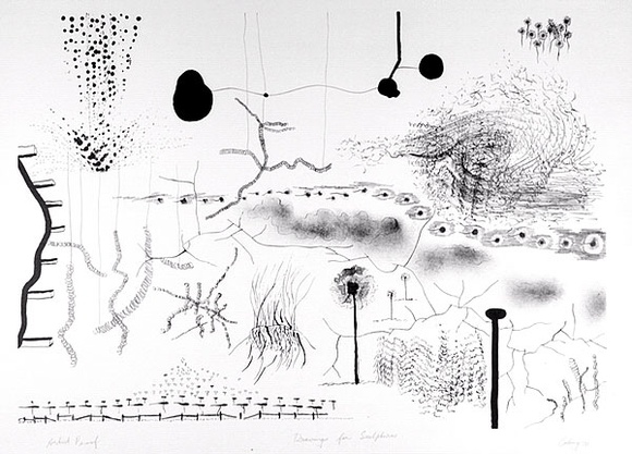 Artist: b'COLEING, Tony' | Title: b'Drawings for sculptures.' | Date: 1970 | Technique: b'lithograph, printed in black ink, from one stone [or plate]'