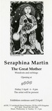 <p>Seraphina Martin: The great Mother, woodcuts and etchings.</p>