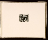 Artist: b'Mann, Gillian.' | Title: b'(Female icons).' | Date: 1981 | Technique: b'etching, printed in black ink, from one plate'