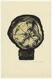 Artist: b'King, Grahame.' | Title: b'Tree Study V' | Date: 1976 | Technique: b'lithograph, printed in colour, from two stones [or plates]'