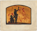 Artist: Thake, Eric. | Title: Ung, a maker of pictures | Date: 1929 | Technique: linocut, printed in black ink, from one block