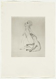 Artist: BOYD, Arthur | Title: Colour blind. | Date: 1970 | Technique: etching, printed in black ink, from one plate | Copyright: Reproduced with permission of Bundanon Trust