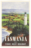 Artist: Burdett, Frank. | Title: The North-West: Tasmania for your next holiday. | Date: 1950s | Technique: lithograph, printed in colour, from multiple stones | Copyright: © James Northfield Heritage Art Trust