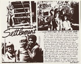 Artist: WORSTEAD, Paul | Title: Settlement: across Victoria ParK - the other end of the deal! [1] | Date: 1976 | Technique: screenprint, printed in black ink, from one stencil | Copyright: This work appears on screen courtesy of the artist