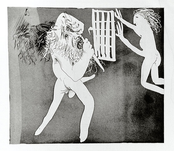 Artist: b'BOYD, Arthur' | Title: b'Magistrate enters.' | Date: (1970) | Technique: b'etching and aquatint, printed in black ink, from one plate' | Copyright: b'Reproduced with permission of Bundanon Trust' Artist: b'BOYD, Arthur' | Title: b'Magistrate enters.' | Date: (1970) | Technique: b'etching and aquatint, printed in black ink, from one plate' | Copyright: b'Reproduced with permission of Bundanon Trust'
