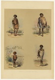 Artist: Angas, George French. | Title: Portraits of the aboriginal inhabitants [3]. | Date: 1846-47 | Technique: lithograph, printed in colour, from multiple stones; varnish highlights by brush