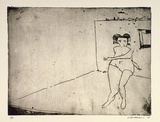 Artist: BALDESSIN, George | Title: not titled. | Date: 1965 | Technique: etching and aquatint, printed in black ink, from one plate