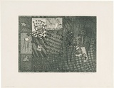 Artist: WALKER, Murray | Title: Once upon a time. | Date: 1970 | Technique: etching and aquatint, printed in black ink, from one plate