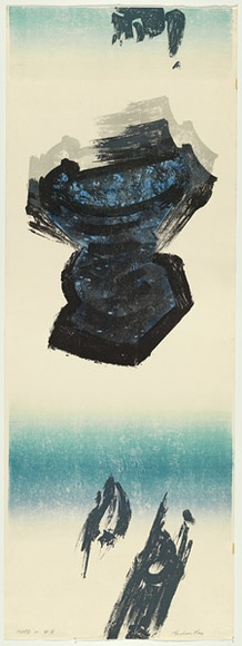 Artist: b'King, Grahame.' | Title: b'Motif III.' | Date: 1975 | Technique: b'lithograph, printed in colour, from multiple stones [or plates]'