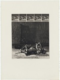 Artist: MADDOCK, Bea | Title: Caliper | Date: 1974 | Technique: photo-etching and aquatint, printed in black ink, from six plates