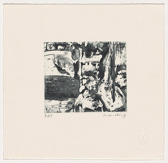 Artist: b'Harding, Nicholas.' | Title: b'Untitled (Little boy).' | Date: 2004 | Technique: b'open-bite and aquatint, printed in black ink, from one plate'