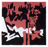 Artist: Plate, Carl. | Title: (Red and black) 45 | Date: 1968 | Technique: lithograph, printed in colour, from two stones | Copyright: © Estate of Carl Plate