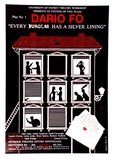 Artist: b'Stejskal, Josef Lada.' | Title: bUniversity of Sydney Theatre Workshop ... Dario Fo 'Every burgular has a silver lining'. | Date: 1981 | Technique: b'offset-lithograph'