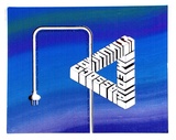 Artist: bO'Donnell, Kerry. | Title: b'Community Media Assoc' | Technique: b'screenprint, printed in colour, from multiple stencils'