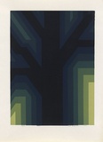 Artist: Chapman, Dora. | Title: Tree. | Date: 1970 | Technique: screenprint, printed in colour, from multiple stencils | Copyright: © Dora Chapman, Licensed by VISCOPY, Australia