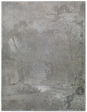 Artist: Glover, Allan. | Title: Etching plate for Dusk | Technique: etched plate