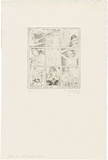 Artist: WALKER, Murray | Title: Nine leaves from the Cleopatra Album. | Date: 1973 | Technique: etching, printed in black ink, from one plate
