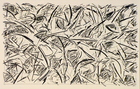 Artist: b'Fry, Merrick.' | Title: b'not titled.' | Date: 1983 | Technique: b'offset-lithograph, printed in black ink, from one plate' Artist: b'Fry, Merrick.' | Title: b'not titled.' | Date: 1983 | Technique: b'offset-lithograph, printed in black ink, from one plate'