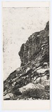 Artist: ARNOLD, Raymond | Title: Imaginary landscape - eighteen months in Tasmania. | Date: 1984 | Technique: etching and aquatint, printed in black ink, from one plate