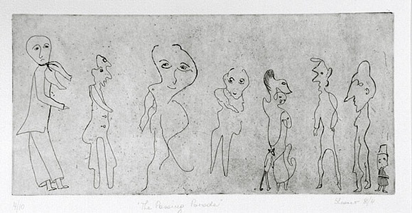 Artist: b'Shearer, Mitzi.' | Title: b'The passing parade' | Date: 1981-84