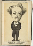Title: A popular preecher [Rev. Charles Clark]. | Date: 22 November 1873 | Technique: lithograph, printed in colour, from multiple stones