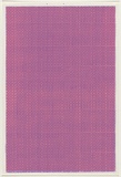 Artist: WORSTEAD, Paul | Title: Starstruck | Date: 1982 | Technique: screenprint, printed in colour, from two stencils in purple and pink ink | Copyright: This work appears on screen courtesy of the artist