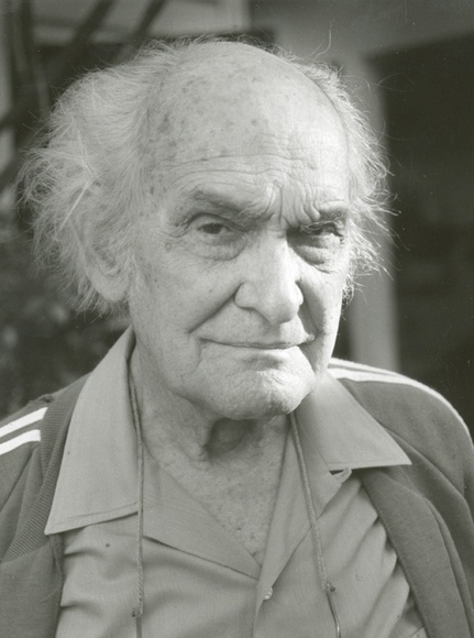 Artist: b'Heath, Gregory.' | Title: b'Portrait of Frank Hinder, Australian painter and printmaker, 1988' | Date: 1988 Artist: b'Heath, Gregory.' | Title: b'Portrait of Frank Hinder, Australian painter and printmaker, 1988' | Date: 1988