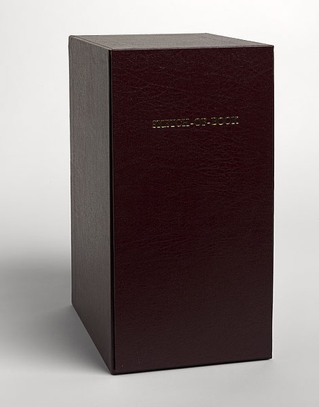 Artist: b'Croft, Christopher.' | Title: b'Sketch-of-Book.' | Date: 1983 | Technique: b'etchings, printed in brown ink, each from one plate' | Copyright: b'\xc2\xa9 Christopher Croft. Licensed by VISCOPY, Australia, 2007.' Artist: b'Croft, Christopher.' | Title: b'Sketch-of-Book.' | Date: 1983 | Technique: b'etchings, printed in brown ink, each from one plate' | Copyright: b'\xc2\xa9 Christopher Croft. Licensed by VISCOPY, Australia, 2007.'