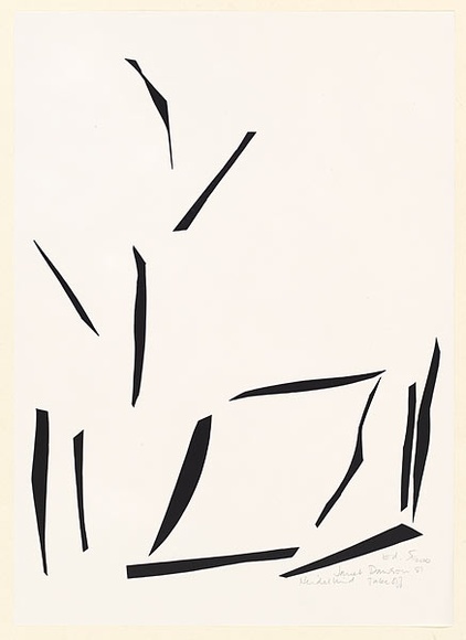 Artist: b'Dawson, Janet.' | Title: b'Heidelbird takeoff.' | Date: 1981 | Technique: b'lithograph, printed in black ink, from one plate' | Copyright: b'\xc2\xa9 Janet Dawson. Licensed by VISCOPY, Australia' Artist: b'Dawson, Janet.' | Title: b'Heidelbird takeoff.' | Date: 1981 | Technique: b'lithograph, printed in black ink, from one plate' | Copyright: b'\xc2\xa9 Janet Dawson. Licensed by VISCOPY, Australia'
