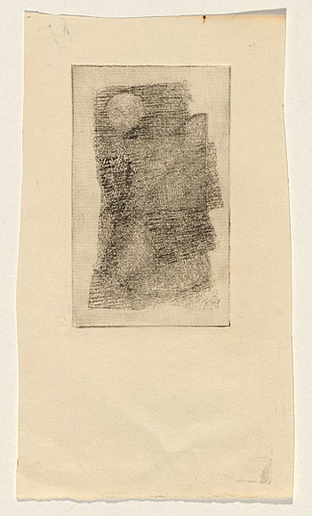 Title: not titled [abstract] | Technique: etching, printed in black ink, from one plate