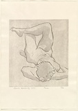 Artist: Dallwitz, David. | Title: Prue. | Date: 1953 | Technique: softground etching and aquatint