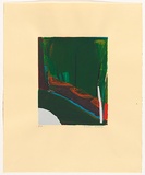 Artist: Murphey, Idris. | Title: Gravel road. | Date: 1990 | Technique: screenprint, printed in colour, from ten stencils