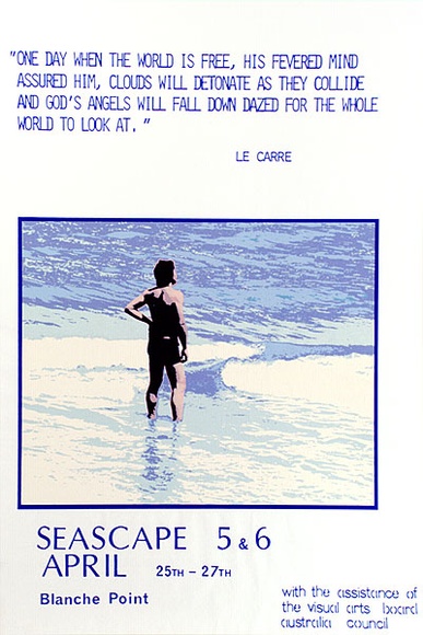 Artist: b'Noakes, Roger.' | Title: b'Seascape 5 & 6 April, Blance Point' | Date: 1979 | Technique: b'screenprint, printed in colour, from multiple stencils'