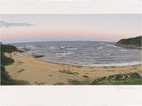 Artist: ROSE, David | Title: Bateau Bay - evening | Date: 1992 | Technique: screenprint, printed in colour, from multiple stencils