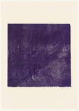 Artist: Nixon, John. | Title: Self-portrait IV (Non-objective composition) | Date: 1988 | Technique: woodcut, printed in black ink, from one plywood block