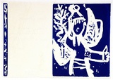 Artist: Kubbos, Eva. | Title: Greeting card: Christmas | Date: 1962 | Technique: screenprint