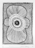 Artist: Downs, Jarinyanu David. | Title: Piwi | Date: 1988 | Technique: etching and aquatint, printed in black ink, from one plate
