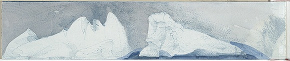 Artist: b'SCHMEISSER, Jorg' | Title: b'My first little book from the voyage to the ice on the Aurora Australis.' | Date: 1999 | Technique: b'engraving, printed in blue ink, from multiple polycarbonate sheets; watercolour, gouache and pencil' | Copyright: b'\xc2\xa9 J\xc3\xb6rg Schmeisser' Artist: b'SCHMEISSER, Jorg' | Title: b'My first little book from the voyage to the ice on the Aurora Australis.' | Date: 1999 | Technique: b'engraving, printed in blue ink, from multiple polycarbonate sheets; watercolour, gouache and pencil' | Copyright: b'\xc2\xa9 J\xc3\xb6rg Schmeisser'