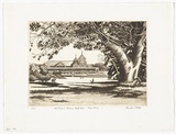 Artist: PLATT, Austin | Title: Royal Sydney Golf Club, Rose Bay, Sydney | Date: c.1987 | Technique: etching, printed in black ink, from one plate