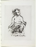 Artist: BOYD, Arthur | Title: J will be another. | Date: 1960-70 | Technique: photo-etching | Copyright: Reproduced with permission of Bundanon Trust